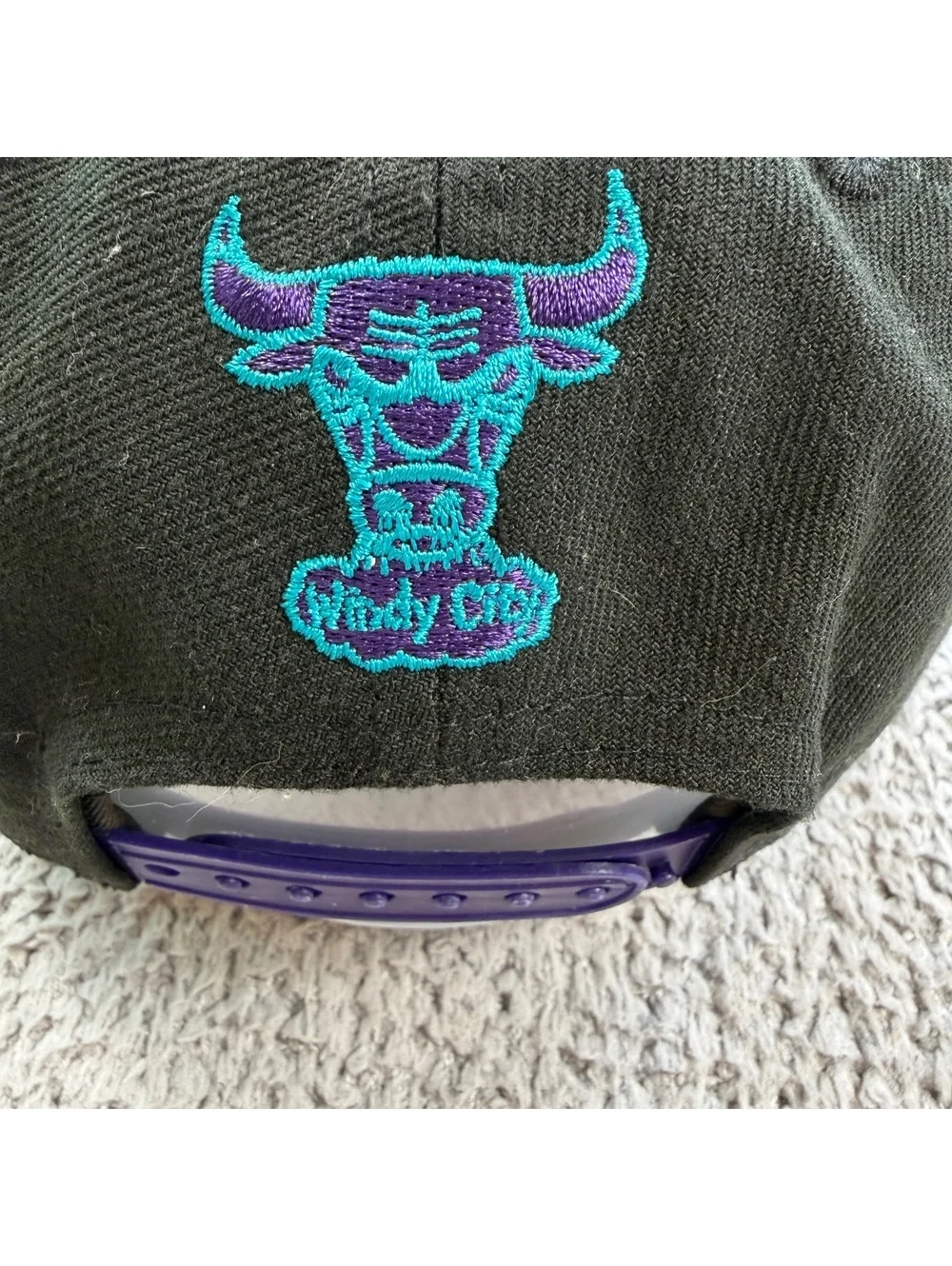 Chicago Bulls New Era 9FIFTY Hardwood Classics Windy City Black Snapback Hat